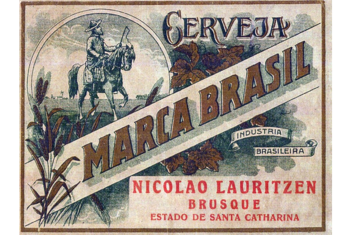 Rótulo da cerveja “Marca Brasil”