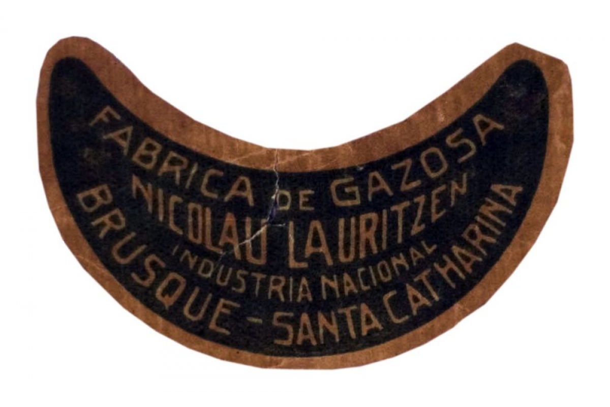 Rótulo de gazoza de Nicolau Lauritzen