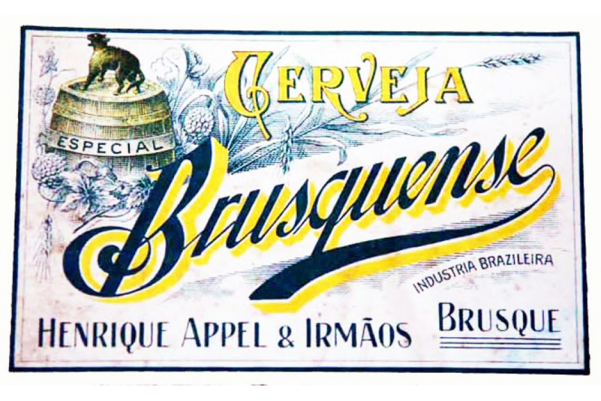 Rótulo da Cerveja Brusquense