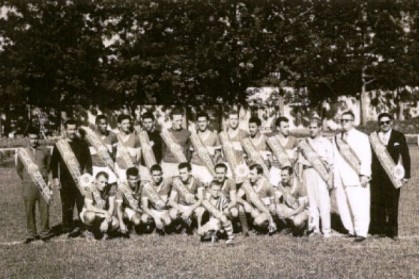 Envelope do Campeonato Brasileiro de Xadrez de 1960 Brusque